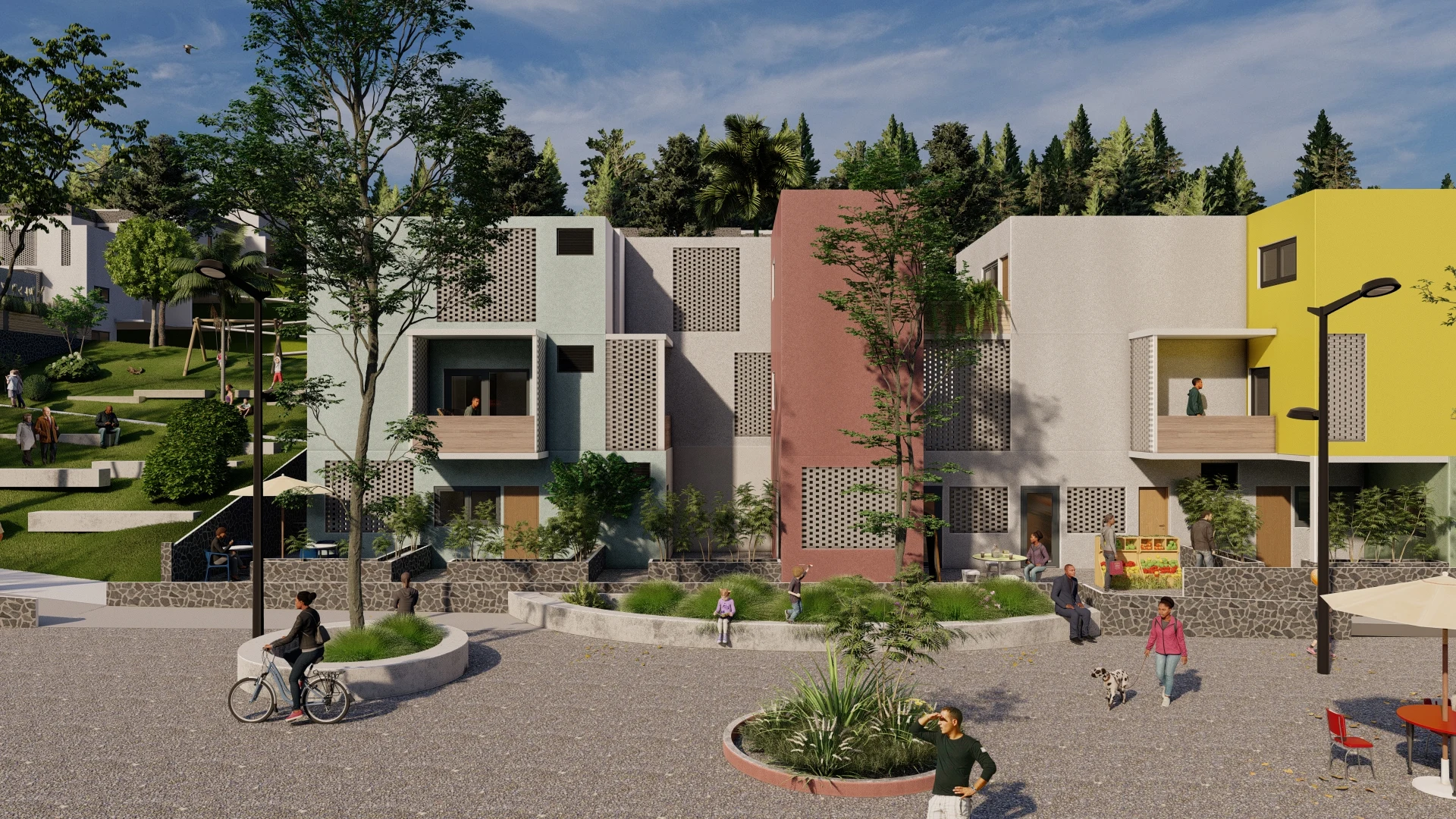 Re-Housing Gatsata, view 2